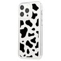 iPhone 15 Pro Fashion TPU kotelo - lehmä