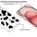 iPhone 15 Pro Fashion TPU kotelo - lehmä