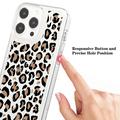 iPhone 15 Pro Fashion TPU kotelo - Leopardi