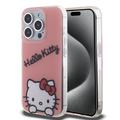 iPhone 15 Pro Hello Kitty IML Daydreaming Kotelo - Vaaleanpunainen
