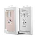 iPhone 15 Pro Hello Kitty Kitty Asleep MagSafe Kotelo - Vaaleanpunainen