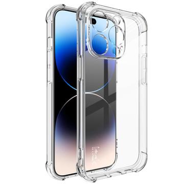 iPhone 15 Pro Imak Drop-Proof TPU Suojakuori - Läpinäkyvä