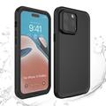 Active Sarja IP68 iPhone 15 Pro Max Vesitiivis Suojakotelo - Musta