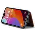 iPhone 15 Pro Max Caseme C22 RFID-korttilompakko - ruskea