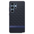 Samsung Galaxy S25 Ultra Spigen Parallax Mag Hybridikotelo - Navy violetti