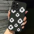 iPhone 15 Pro Max Puuvillakranssi TPU-kotelo - musta
