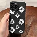 iPhone 15 Pro Max Puuvillakranssi TPU-kotelo - musta