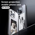 iPhone 15 Pro Max DIY E-InkCase NFC kotelo - Musta
