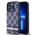 iPhone 15 Pro Max DKNY Ruudullinen kuvio ja raita kotelo