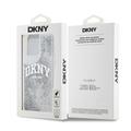 iPhone 15 Pro Max DKNY Liquid Glitter Arch Logo Suojakuori - läpinäkyvä