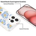 iPhone 15 Pro Max Fashion TPU Kotelo - Kukat / Mansikat