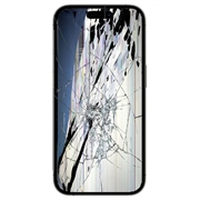 iPhone 15 Pro Max LCD-näytön ja Kosketusnäytön Korjaus - Musta - Grade A