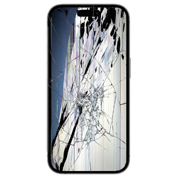 iPhone 15 Pro Max LCD-näytön ja Kosketusnäytön Korjaus - Musta - Grade A