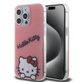 iPhone 15 Pro Max Hello Kitty IML Daydreaming Kotelo - Vaaleanpunainen