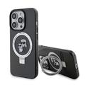 iPhone 15 Pro Max Karl Lagerfeld Ring Stand Karl & Choupette Mag Kotelo