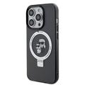 iPhone 15 Pro Max Karl Lagerfeld Ring Stand Karl & Choupette Mag Kotelo