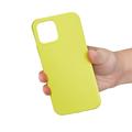 iPhone 15 Pro Max Liquid Silicone Suojakuori - Keltainen