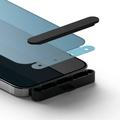 iPhone 15 Pro Max Ringke TG yksityisyyden suoja karkaistu lasi näytönsuoja - musta reuna