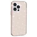 iPhone 15 Pro Max Stylish Glitter Series Hybridikotelo - Kulta