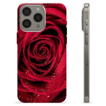 iPhone 15 Pro Max TPU Suojakuori - Ruusu