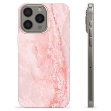 iPhone 15 Pro Max TPU Suojakuori - Ruusun Marmori