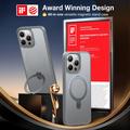 iPhone 15 Pro Max Torras Upro Ostand Matte Kotelo - MagSafe-yhteensopiva - Titaaninharmaa