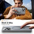 iPhone 15 Pro Max Torras Upro Ostand Matte Kotelo - MagSafe-yhteensopiva - Titaaninharmaa
