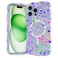 iPhone 15 Pro Max Wave-Edge Laser Glitter MagSafe kotelo - tähti