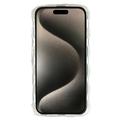 iPhone 15 Pro Max Aaltoilevareunainen öljymaalausaiheinen TPU-kotelo - Kukat