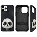 iPhone 15 Pro Nimmy Friends Big Eyed Pet 2.0 Panda Kotelo - Musta