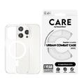 iPhone 15 Pro PanzerGlass Care Urban Combat Kotelo - MagSafe-yhteensopiva - Valkoinen