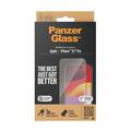 iPhone 15 Pro PanzerGlass Ultra-Wide Fit EasyAligner -Panssarilasi - 9H - musta reuna - musta reuna