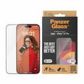 iPhone 15 Pro PanzerGlass Ultra-Wide Fit EasyAligner -Panssarilasi - 9H - musta reuna - musta reuna