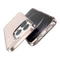 iPhone 15 Pro Stylish Glitter Series Hybridikotelo - Kulta