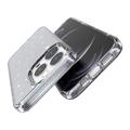 iPhone 15 Pro Stylish Glitter Series Hybridikotelo - Harmaa