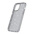 iPhone 15 Pro Stylish Glitter Series Hybridikotelo - Harmaa