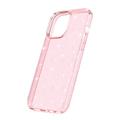 iPhone 15 Pro Stylish Glitter Series Hybridikotelo - Pinkki