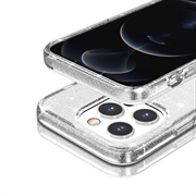 iPhone 15 Pro Stylish Glitter Series Hybridikotelo