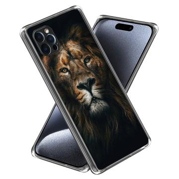 iPhone 15 Pro Tyylikäs Sarjan Erittäin Ohut TPU-kotelo - Lion