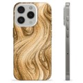 iPhone 15 Pro TPU Suojakuori - Kultainen Hiekka