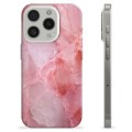 iPhone 15 Pro TPU Suojakuori - Vaaleanpunainen Kvartsi