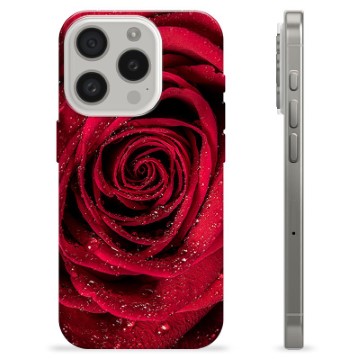 iPhone 15 Pro TPU Suojakuori - Ruusu