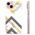 iPhone 15 TPU Suojakuori - Abstraktin Marmori