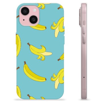 iPhone 15 TPU Suojakuori - Banaanit