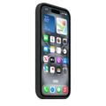 iPhone 16 Apple Silikonikuori MagSafella MYY13ZM/A - Musta