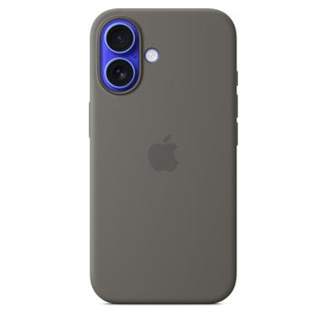 iPhone 16 Apple Silikonikuori MagSafella MYY33ZM/A - Kiven harmaa