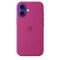 iPhone 16 Apple Silikonikuori MagSafella MYY53ZM/A - Fuksia