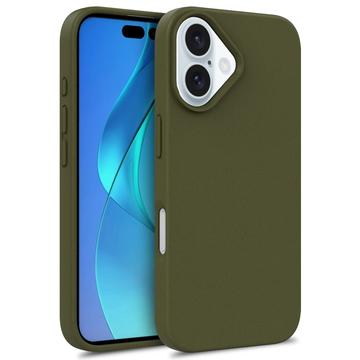 iPhone 16 Biologisesti Hajoava Kotelo - Tummanvihreä