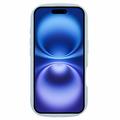 iPhone 16 Candy Color Wavy TPU-kotelo - Vaaleansininen