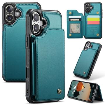 iPhone 16 Caseme C22 Kotelo RFID-korttilompakko - vihreä